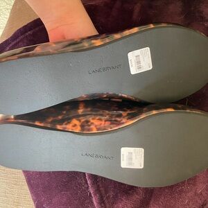 Lane Bryant Women's Tortoiseshell Flats